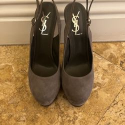 Authentic YSL Sling backs 37.5