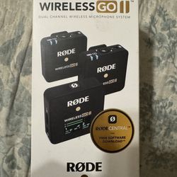 Rode Wireless Go II Dual Channel Microphone System