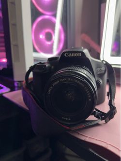 Black Camera Canon EOS 2000D