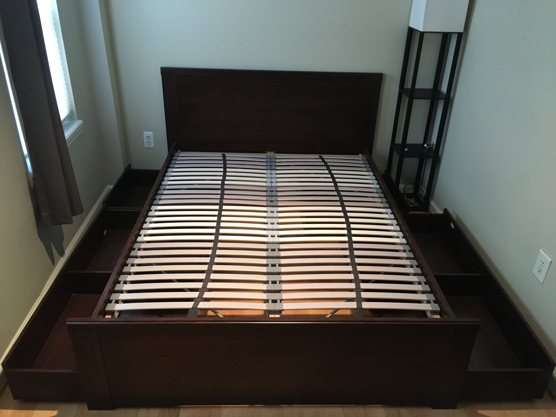 IKEA Brusali Full Bed Frame