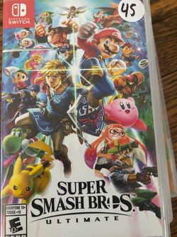 Super smash bros Nintendo switch