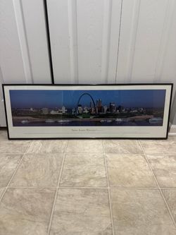 Beautiful 40 by 14 inch wall art. (MUST SELL TODAY)