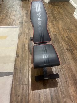Yoleo Adjustable Weight Bench