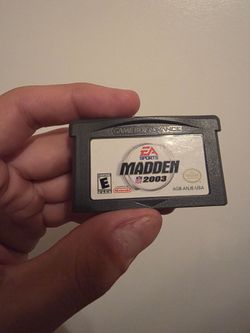 2003 Madden NFL Nintendo Gameboy Advance Video Game
Tested Works
Great conditio