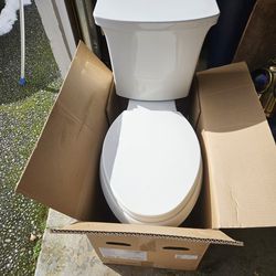 This Is A Nice Kohler Toolet With A New Self Closing Seat. First one that comes can have it or it goes to  habitat for humanity. Will be available for