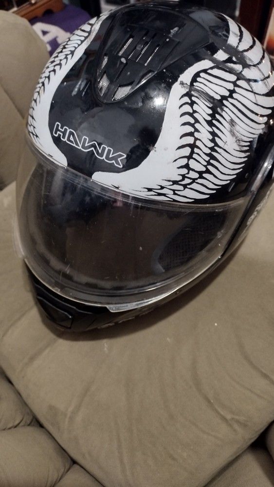 Hawk Motorcycle Helmet