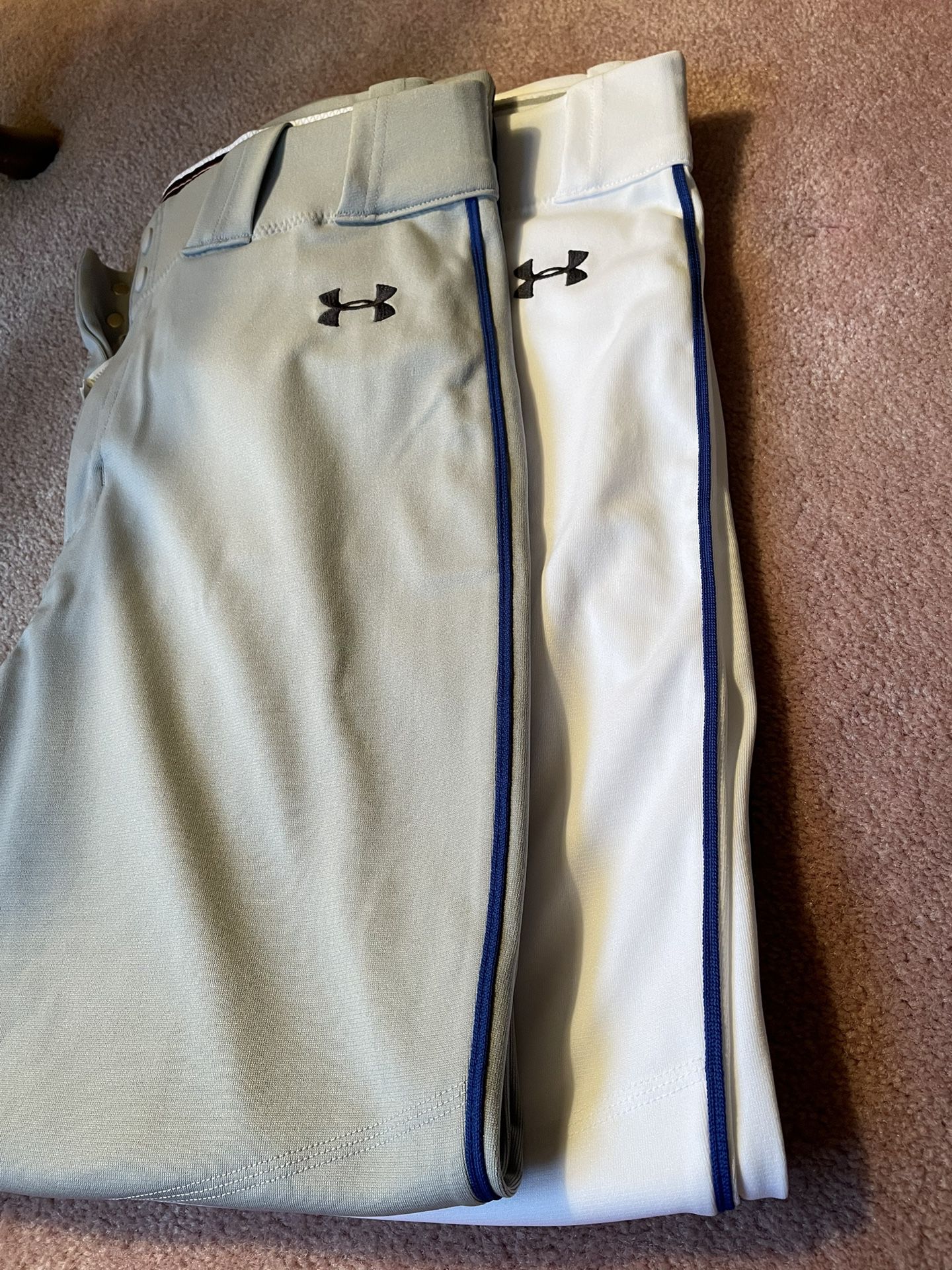 Under Armour Mens Piped Baseball Pants (2 Pairs)