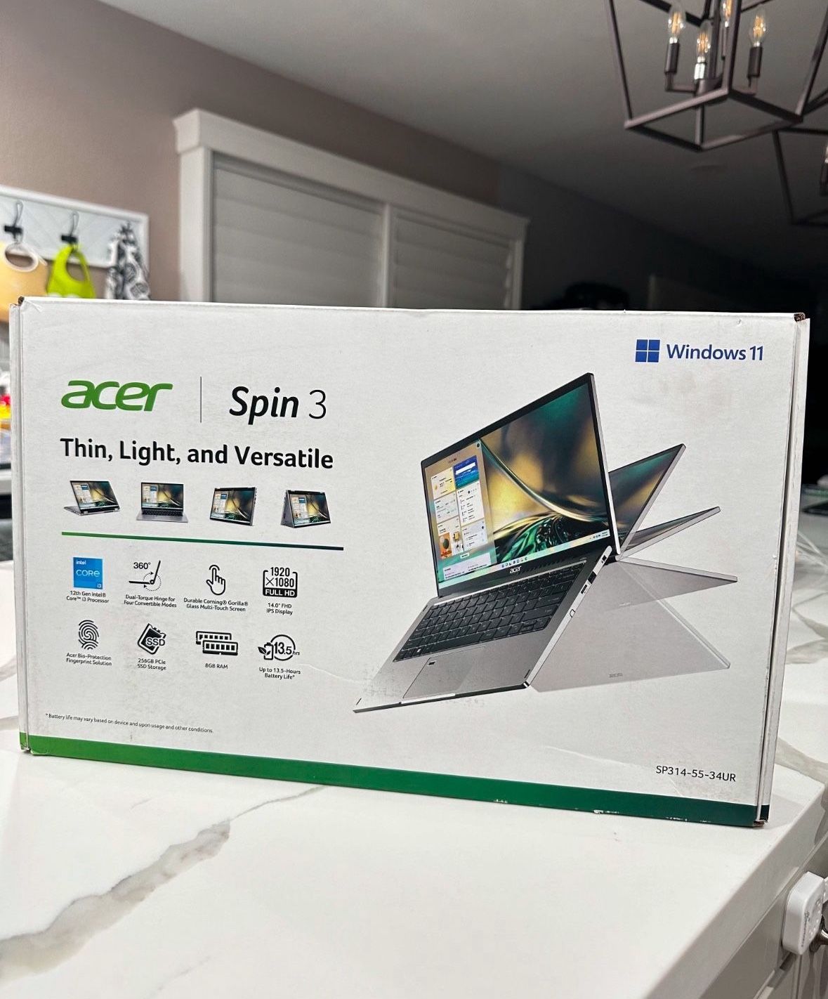 Acer Spin 14” Touchscreen Laptop — Brand New