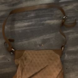 Purse leather with material