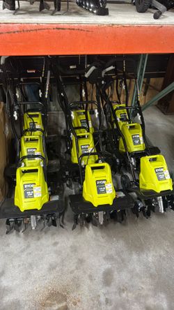 Ryobi tiller 50% off retail
