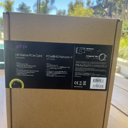 Avid Pro Tools Native PCIe Card