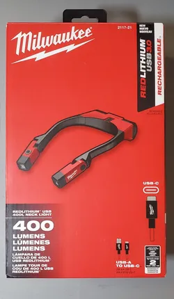 Milwaukee neck flashlight