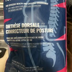 Ergonomic Back Brace And Posture Helper.  