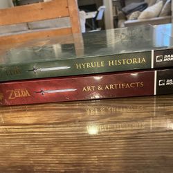 Legend Of Zelda Hyrule Historia and Arts & Artifacts