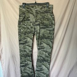 Camouflage Corduroy Pants 