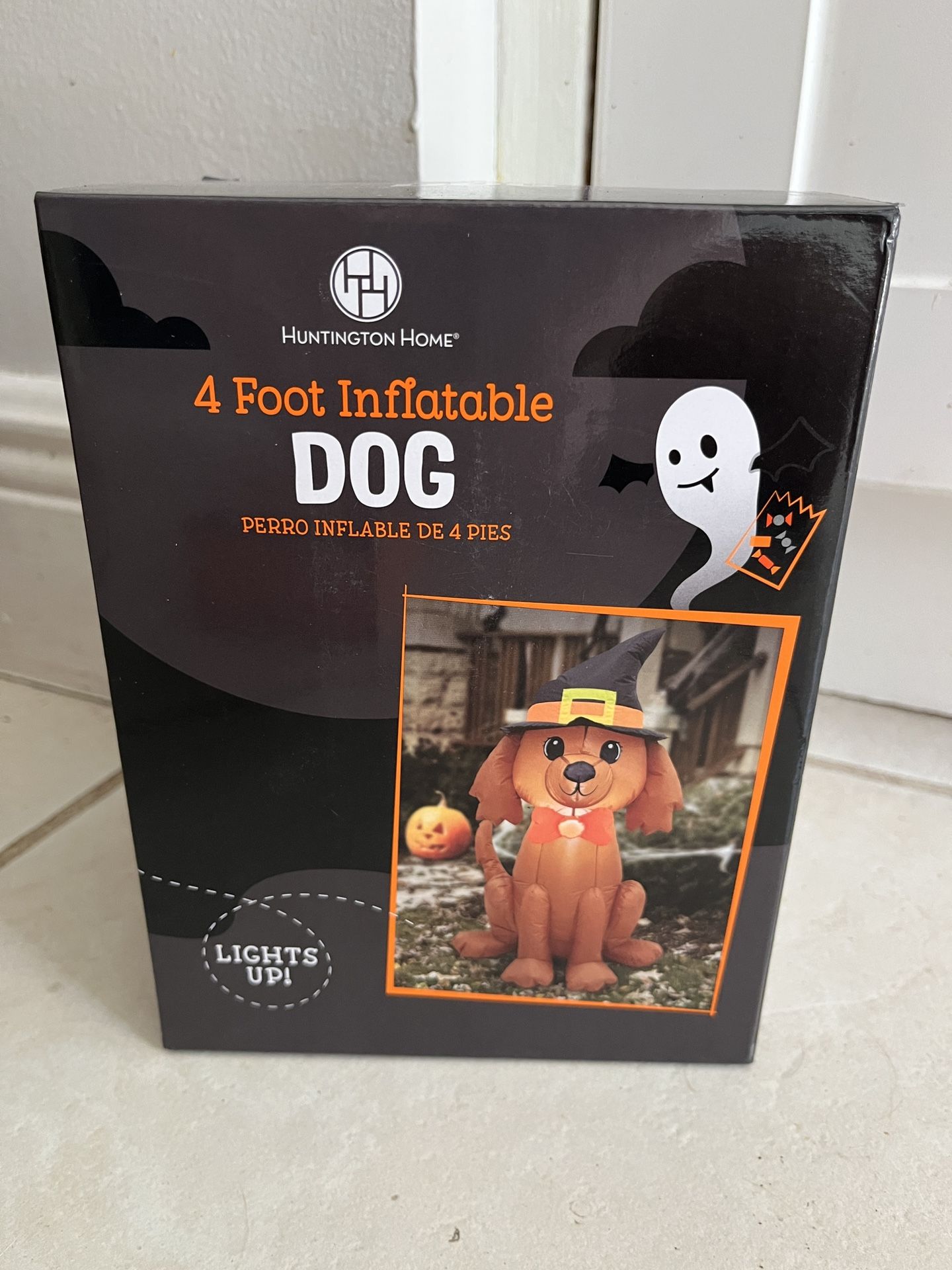 NEW! 4' Puppy Dog Halloween Inflatable Lawn Decoration