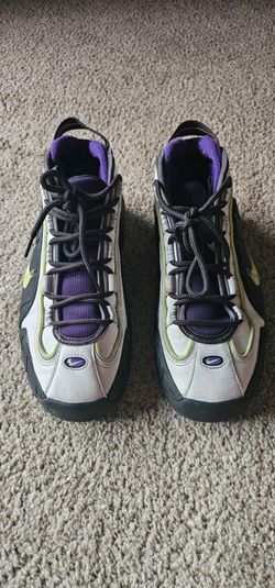 Nike High-Top Sneakers Gray Purple Yellow