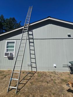 Werner 32ft Aluminum Extension Ladder (250 lbs Capacity