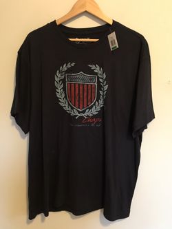 Men’s Large Chaps Graphic T shirt New Never Worn With Tags