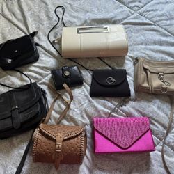 7 Purses and a Wallet