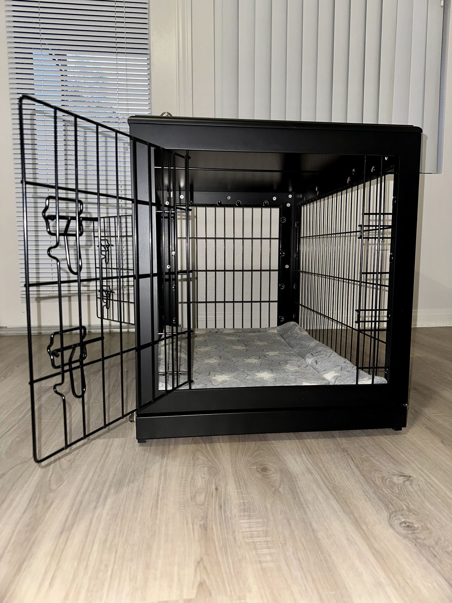 Double Door Furniture Style Dog Crate