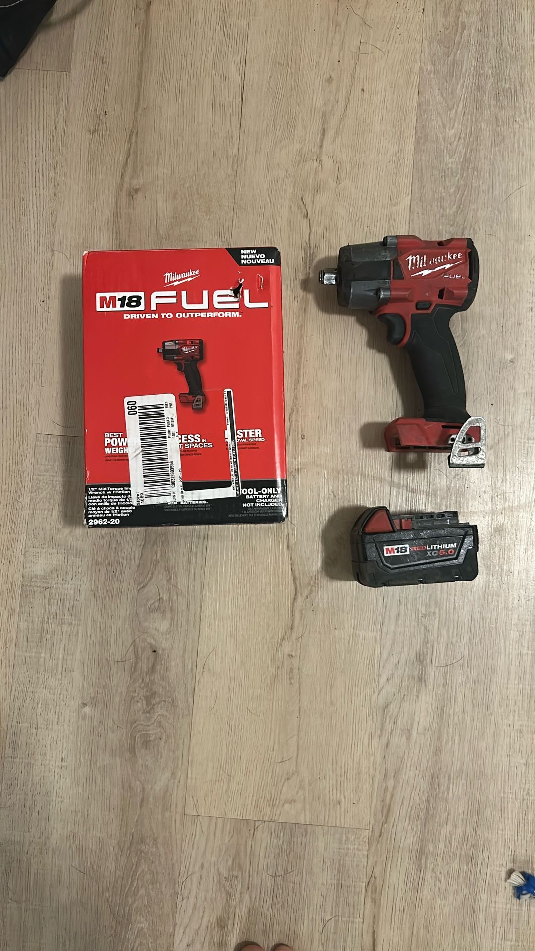 Milwaukee 1/2 Inch Square Impact