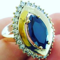 New Sterling Silver 925 Onyx Ring handmade Turkish