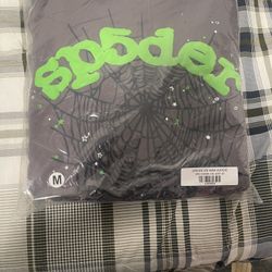 Grey Og Sp5der Hoodie