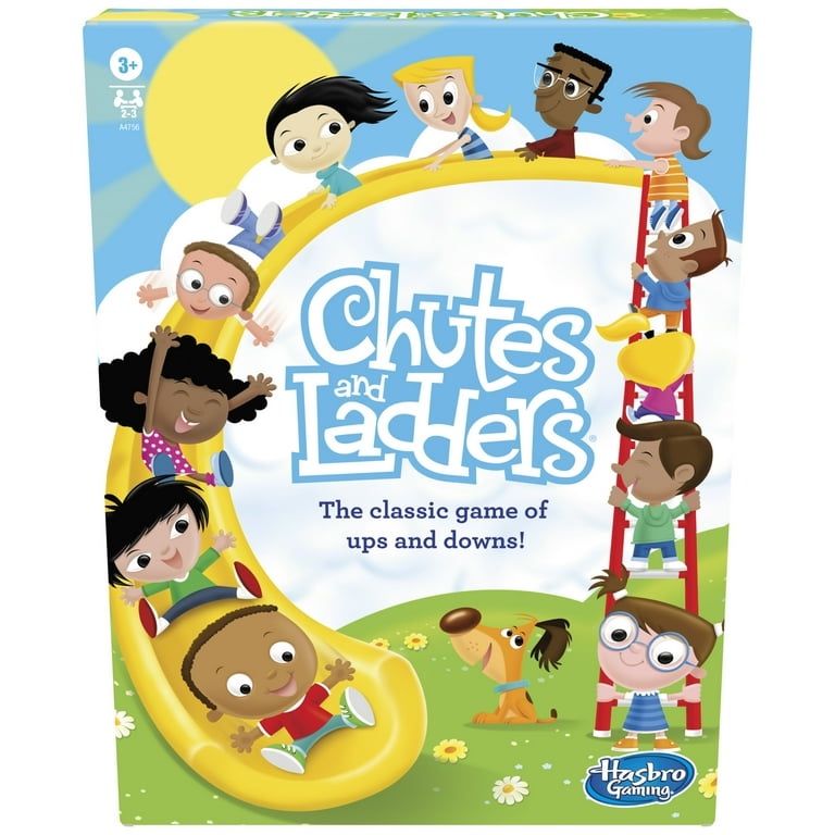 Chutes and Ladders Board Game, Classic Chutes and Ladders