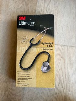 3M Littmann Lightweight II SE Stethoscope – Black, Never Used, In Box | Brentwood