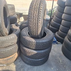 Used FOUR TIRES 245/70R17 $300 General