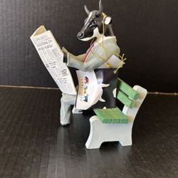 Cow Parade Citizen Kow Westland #11565 Figurine With Box