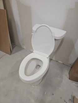 Barely used toilet