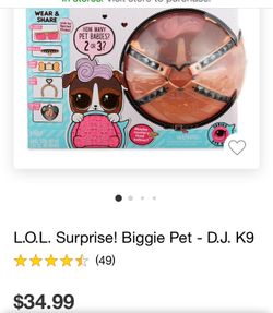 Lol Surprise Biggie Pet D.J K9