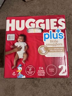 Huggies Diapers size 2 For $40