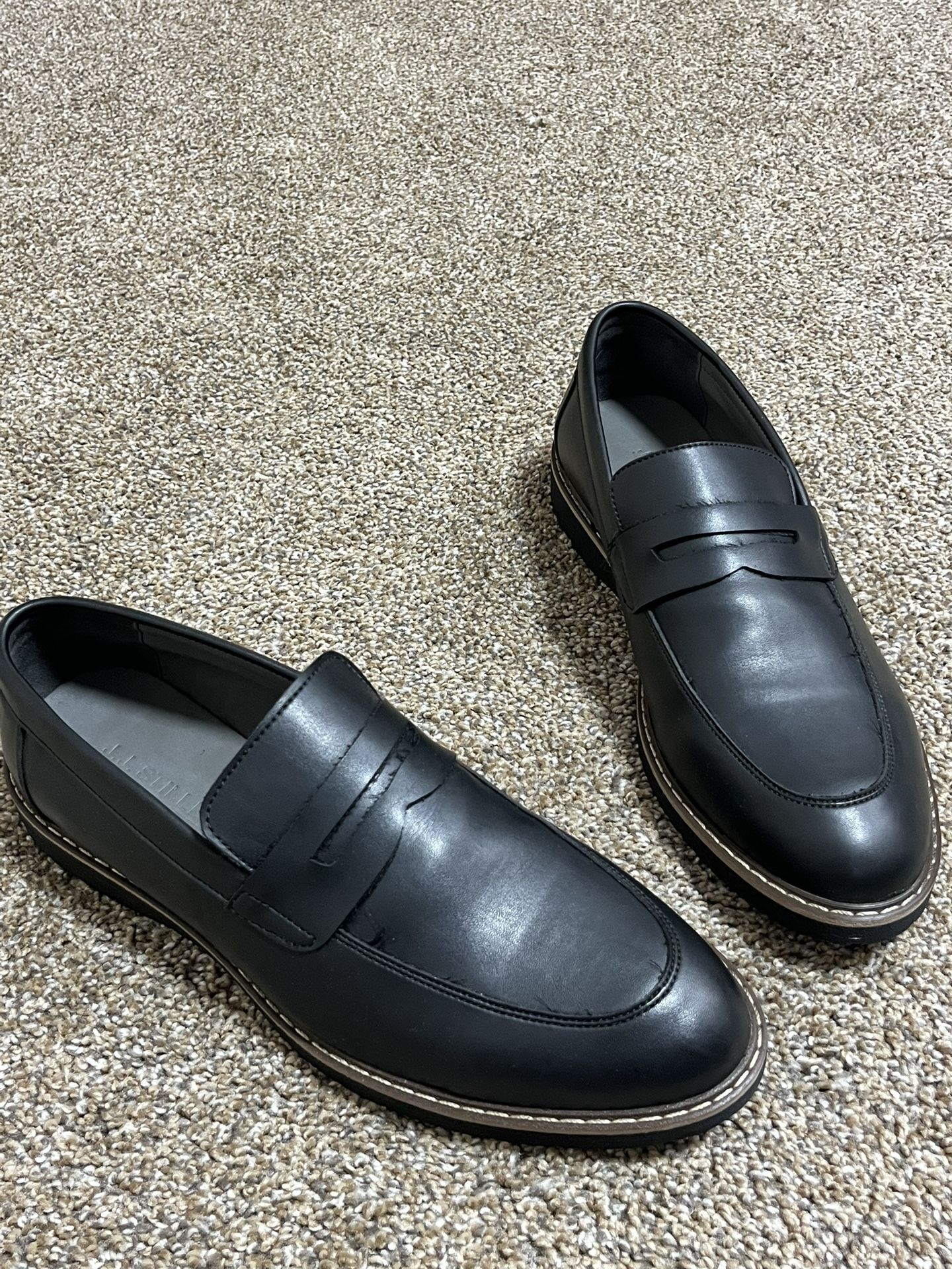 Men’s Black Leather Loafers – Brand New (No Box) 👞✨