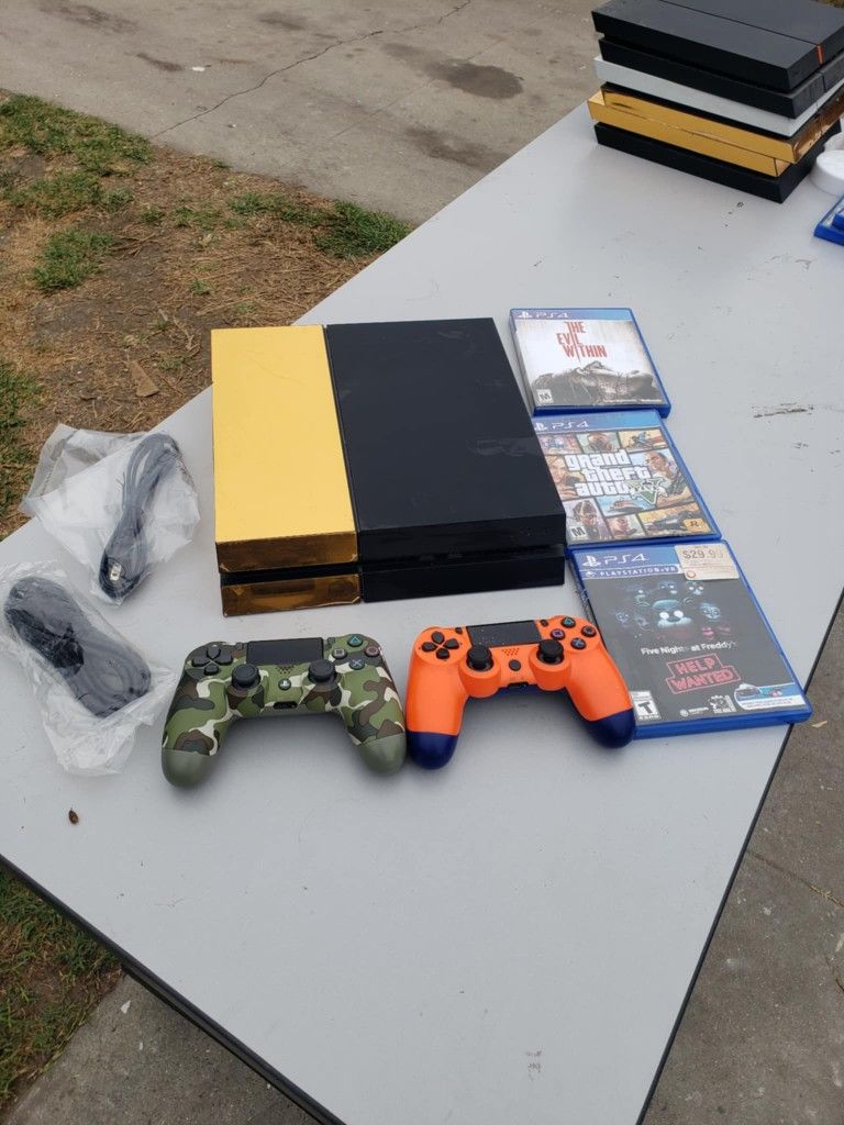 Are You Looking For Trash Project OR NEW.. $160! New PS4 500GB, 0 Games & 1 Control. $20! Per Game & $30! Extra control... combo $220! Can be tested &