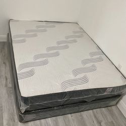 Queen Size Mattress 10 Inches Thick Also Available in Twin-Full-King New From Factory Same Day Delivery