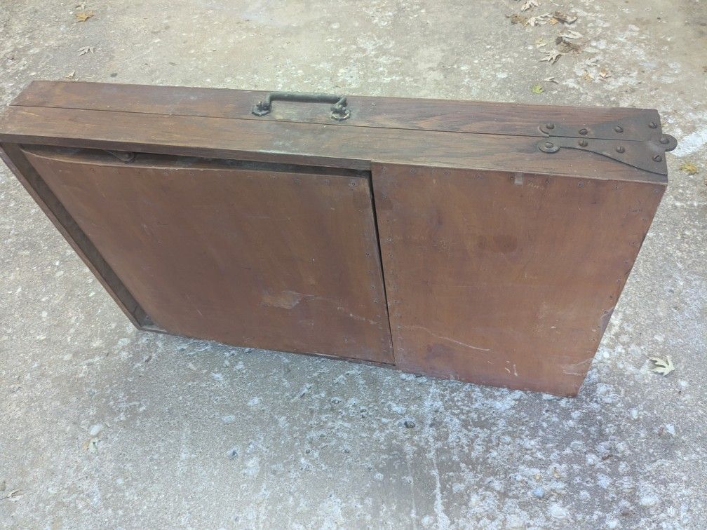 Antique Morticians Cooling Table 