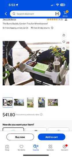The Burro Buddy Garden Tray 