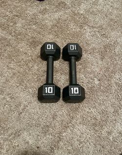 Dumbbells (10 lbs)