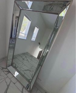 Hedingh Gold Floor Mirror