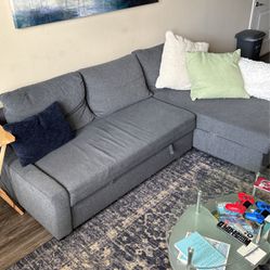Couch & Pull Out Sofa Bed