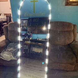 Gold Full Body Mirror 