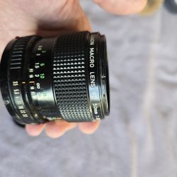 Canon Fd 50 Macro Lens Vintage