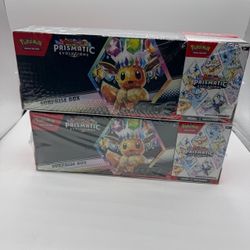 Prismatic Evolutions Booster Bundle + Surprise Box Bundle 