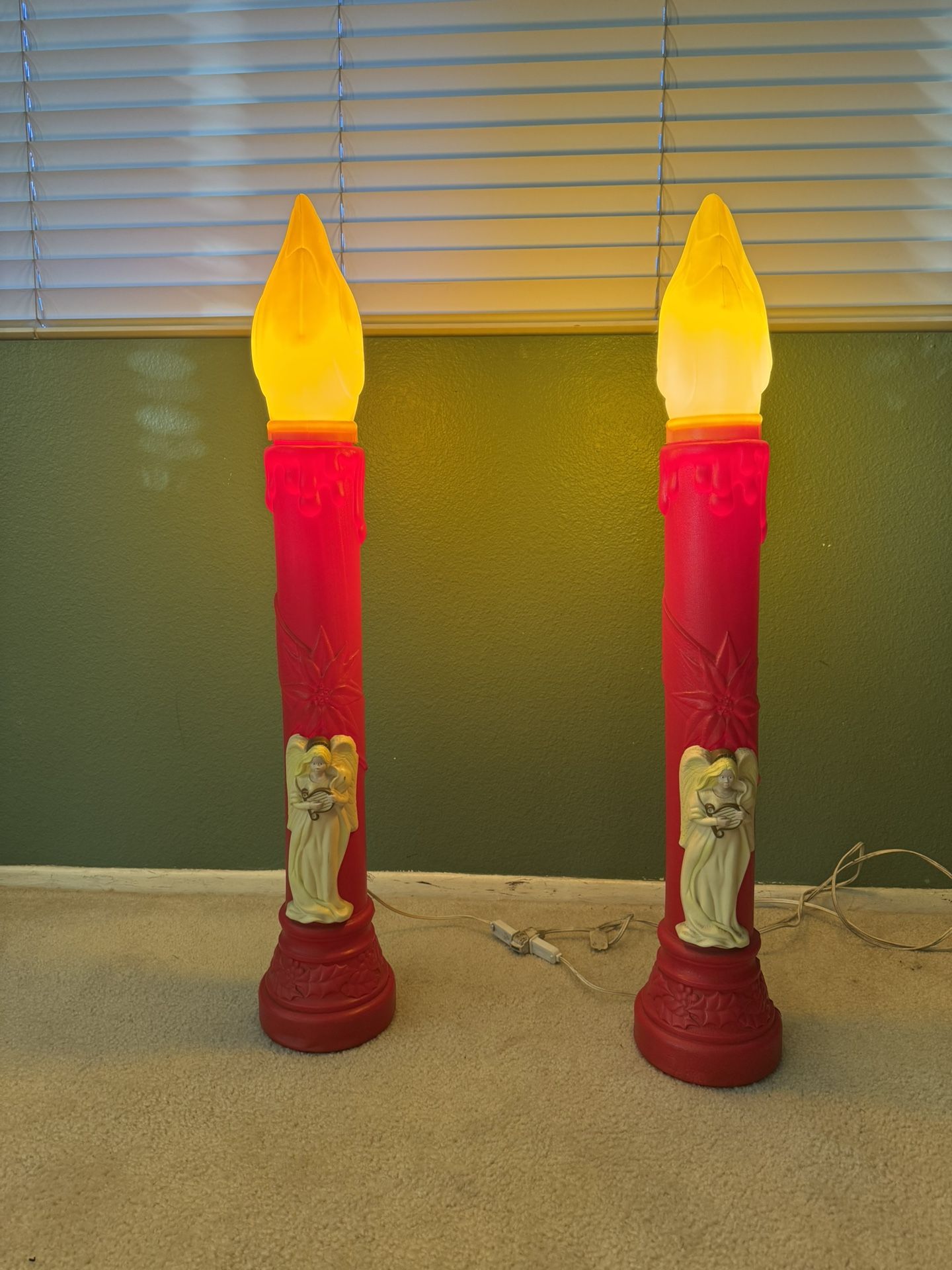 Vintage Christmas Candles
