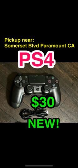 NEW Wireless PS4 Controller • Playstation 4 Console Accessory Dual Vibration • Black