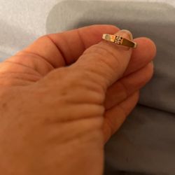 Diamond Ring 10k Gold $150