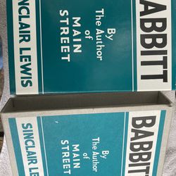1950 Babbit - Sinclair Lewis